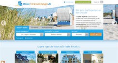 Desktop Screenshot of ostsee-ferienwohnungen.de
